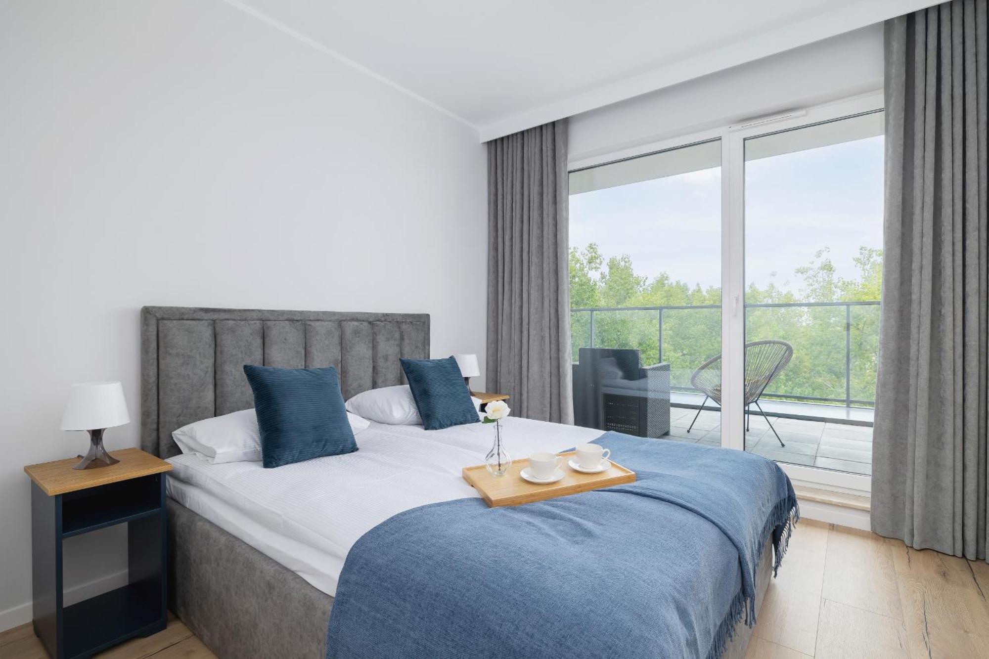 Stylowy Apartament Z Dwiema Sypialniami Balkonem I Parkingiem By Noclegi Renters Катовіце Екстер'єр фото