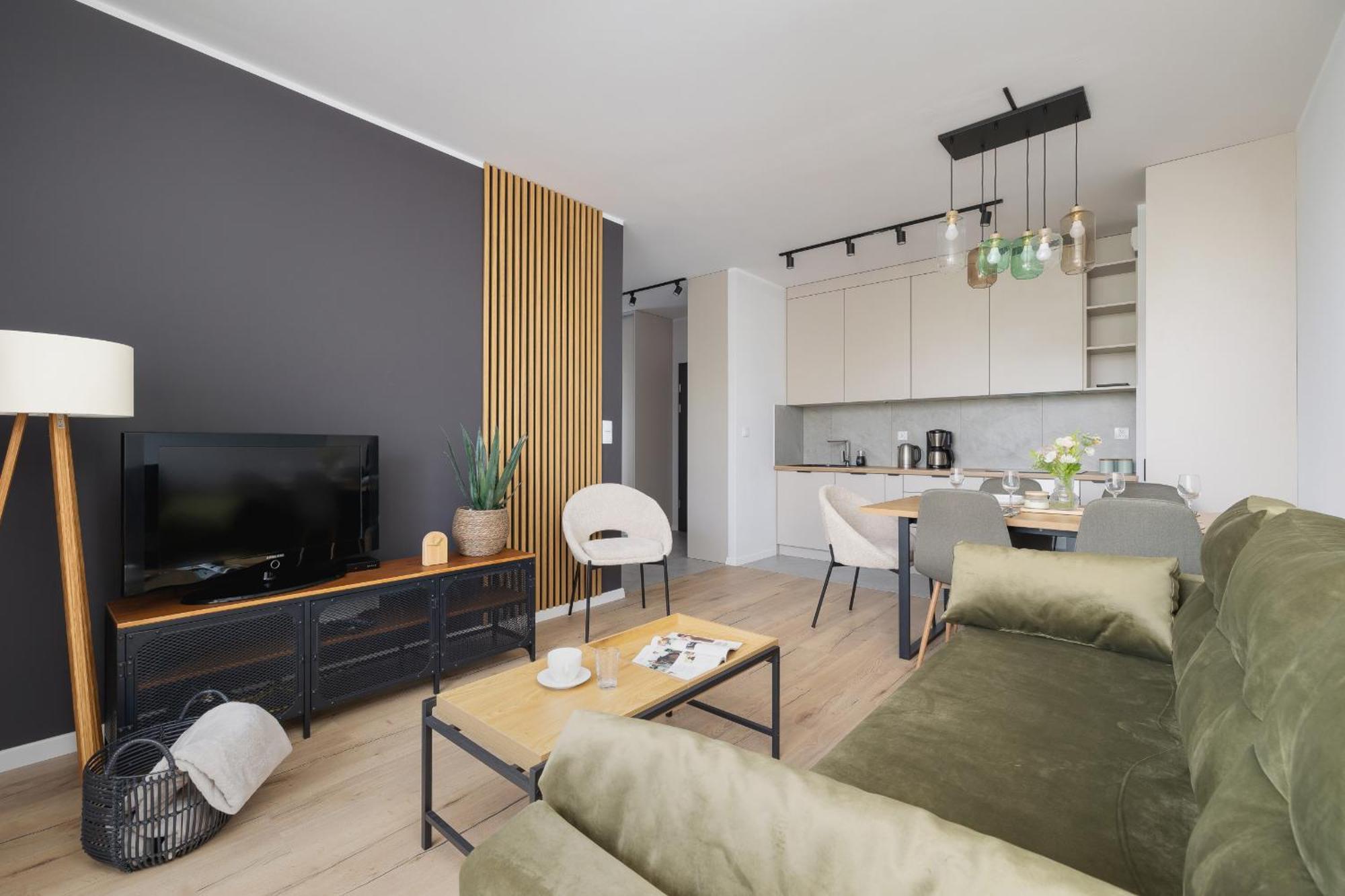 Stylowy Apartament Z Dwiema Sypialniami Balkonem I Parkingiem By Noclegi Renters Катовіце Екстер'єр фото